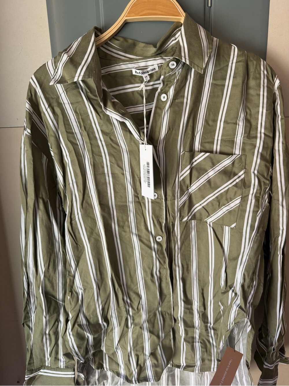 TWO Reformation Will Oversized Shirt FOR THE PRICE OF ONE!!!
